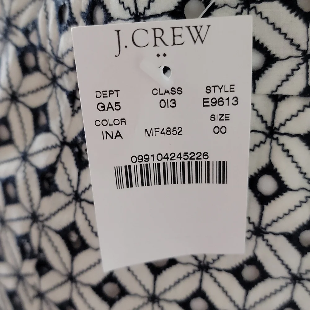 NWT, J.Crew Eyelet Skirt: Flattering! - Picture 5 of 13